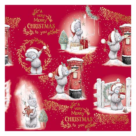4m Me to You Bear Christmas Roll Wrap £3.00